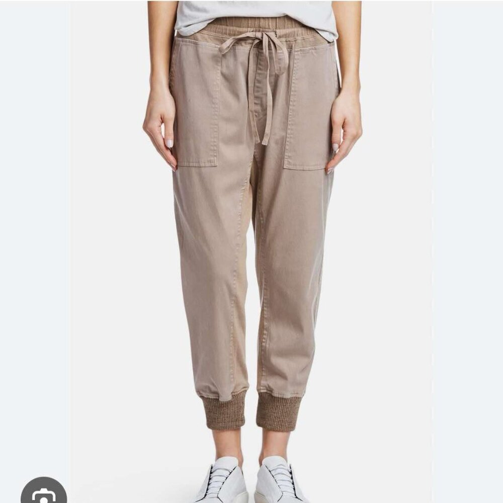 James Perse mixed media pants